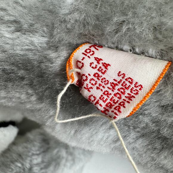 5 for $25| VTG 1977 Dakin Hugging Gray Bull Stuffed Animal Hug 12" Plush - Picture 4 of 6